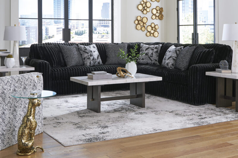 Midnight-Madness 3-Piece Sectional